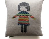 45cm Lambswool Dolly Cushion