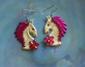 Horse Head Earrings