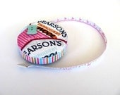 Needlecraft Fabric Covered Tape Measure