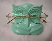 Owl Eyeglasses Holder Mint Green