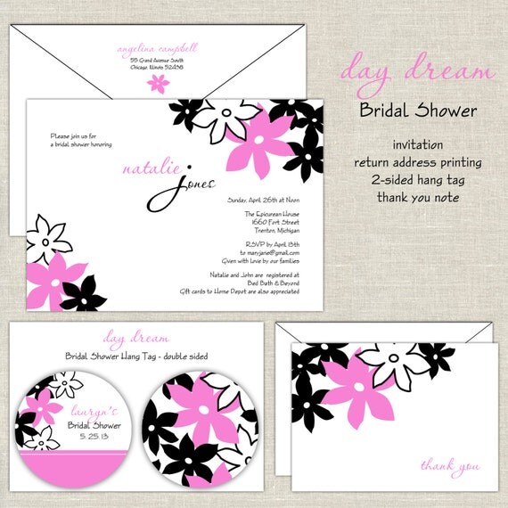 Day Dream Bridal Shower Invitation Il_570xn
