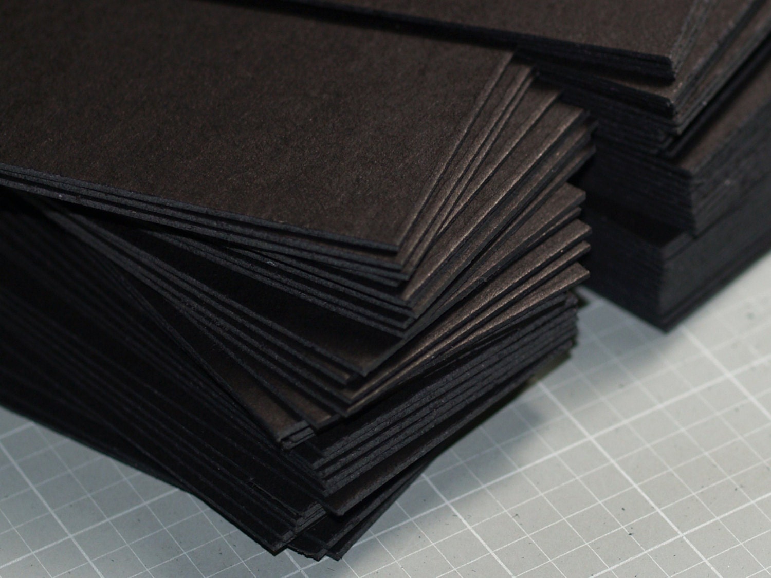 Business Black ... Business Cards ... 500 Cards . Chipboard . Jet Black . Seller Supplies . Heavy Weight . Bulk Order . Quantity Discount