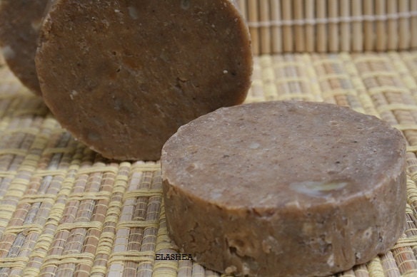 PATCHOULI African Black Soap Rhassoul Clay CREAMY FACIAL Beauty Bar