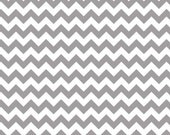 Chevron Small Grey - C340-40 Riley Blake - Fabric - Fat Quarter 18 by 22