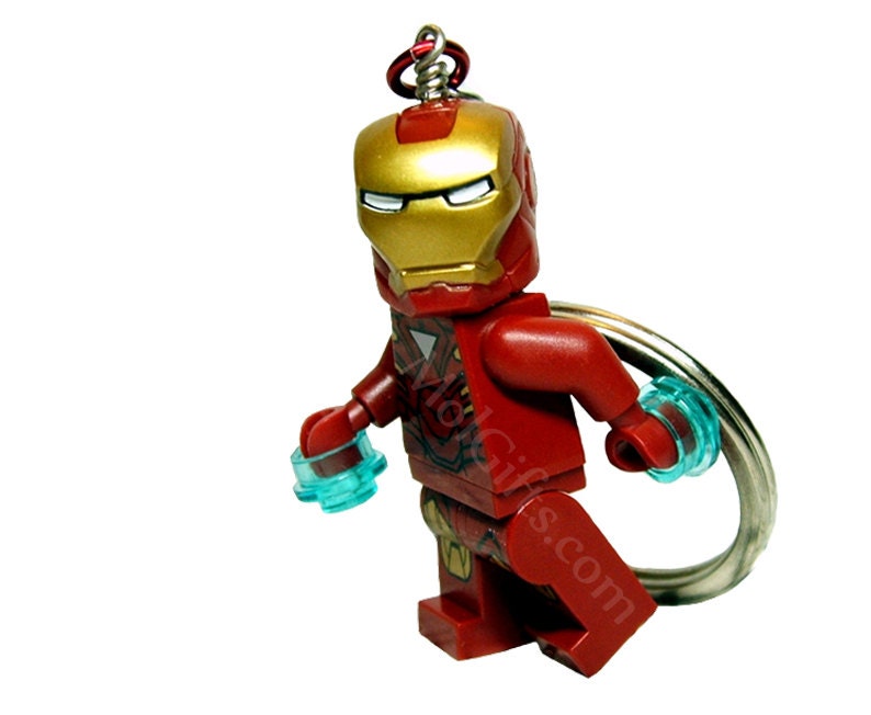 lego iron man key chain