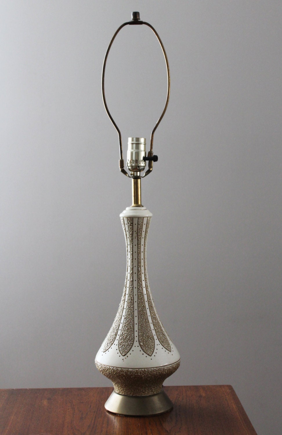 Mid Century Modern 1960 Quartite Creative Corp Ceramic Genie Lamp