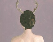 Nature Lover - 8.5x11 print of an original painting