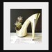 art print 8 X 10 photo print gold stiletto succulent. wall decor wall hanging