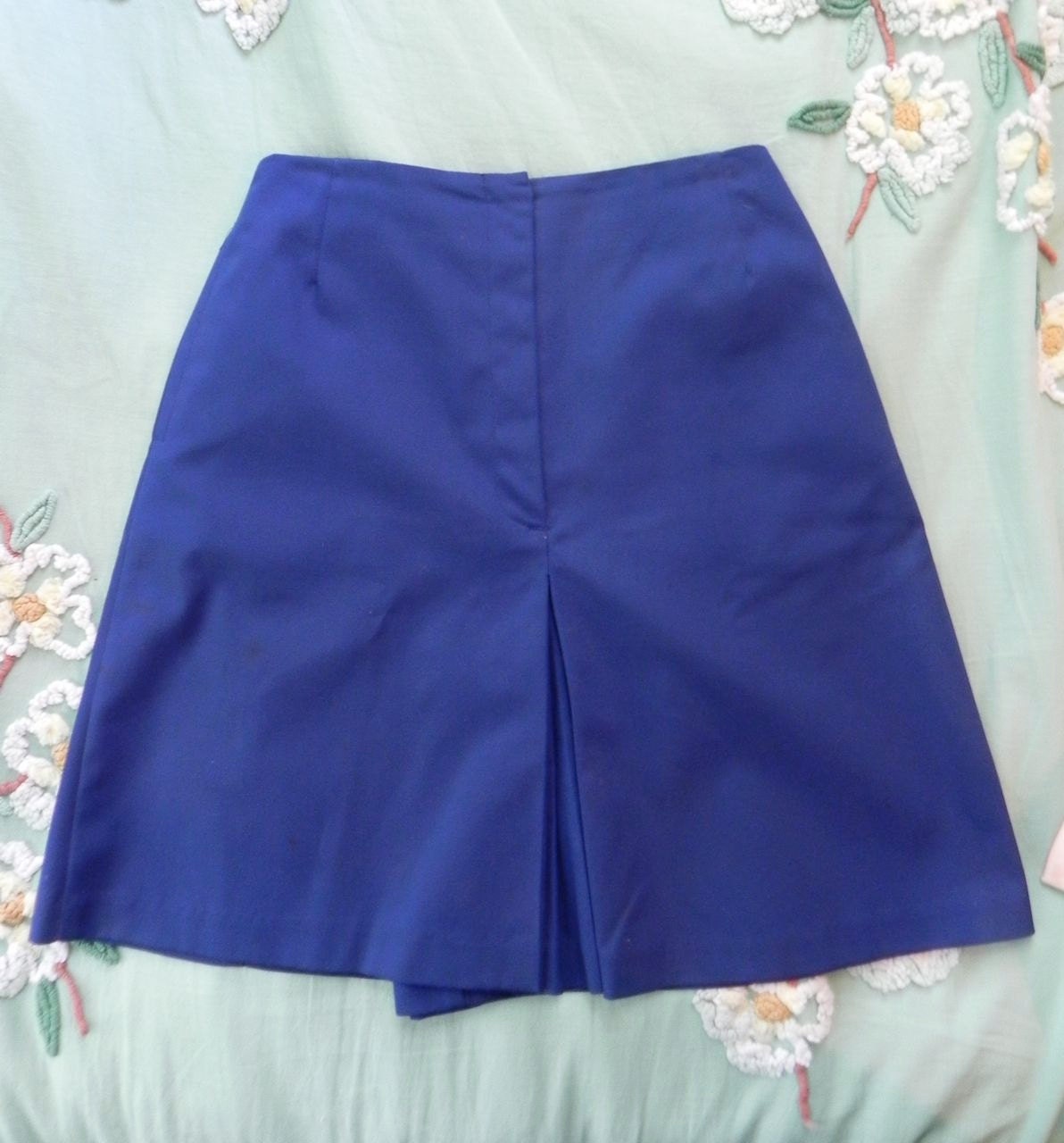 Cute Vintage 60s Mini Skirt Skorts Shorts Size S