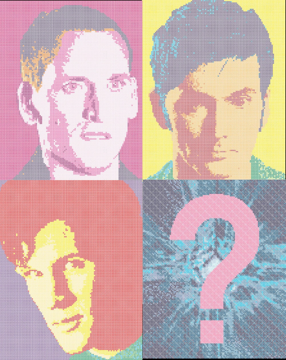 The Many Faces of The Doctor Counted Cross Stitch Pattern PDF
