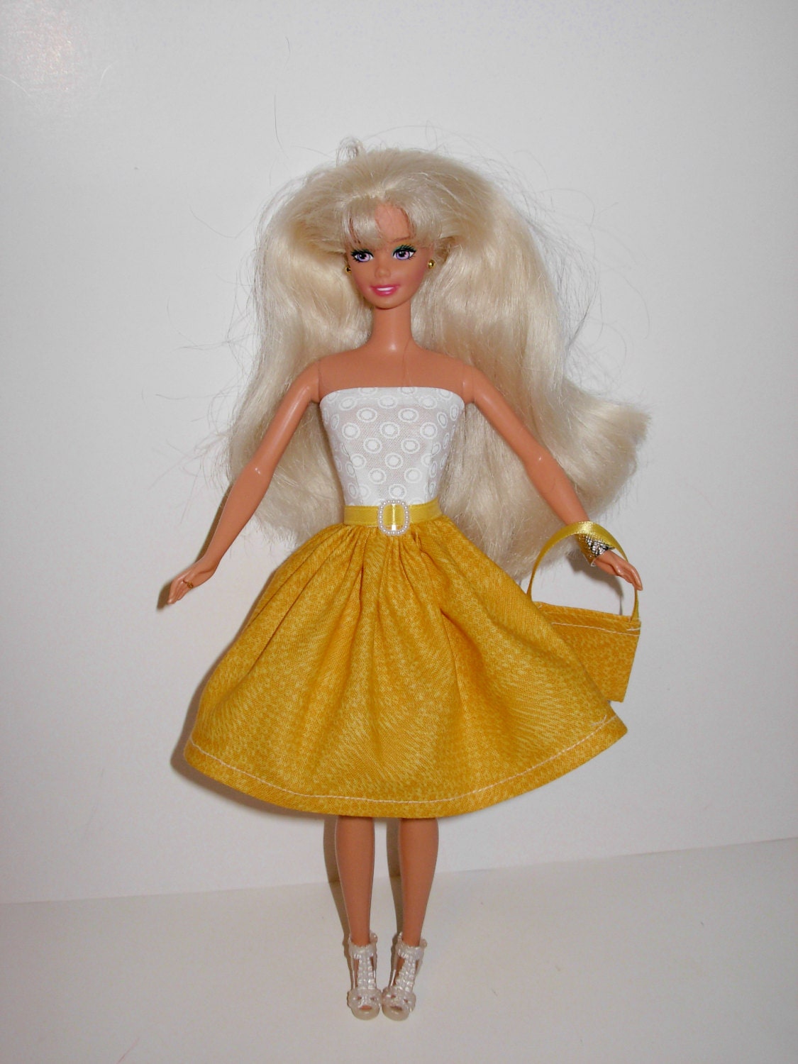 CUTE dress and bag 4 barbie doll