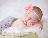BEST DEAL- Chiffon Ruffle Bum Baby Bloomer and Headband Set - Photo Prop- MY2LILPIXIES