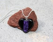 Roller Derby Pivot Heart Love Charm Necklace