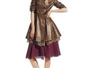 Brown Windbreaker for woman (519)