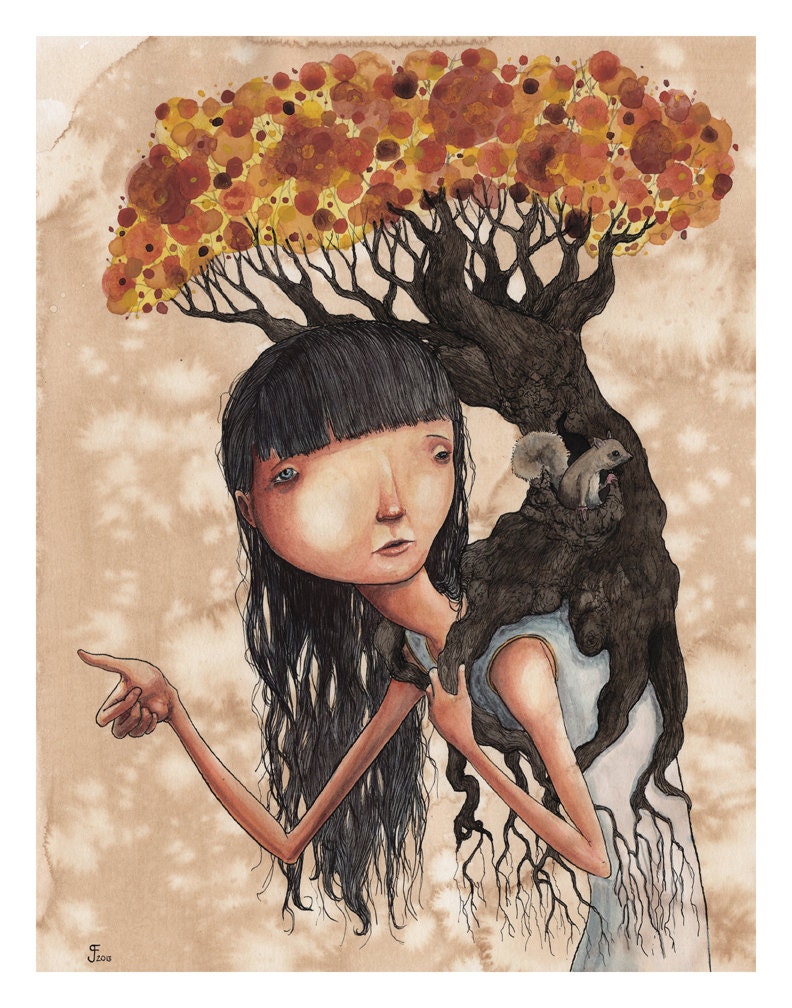 Relocating giclee print