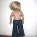 Doll Clothes for 18 Inch Dolls American Girl Like Dolls, Flared Jeans Pants