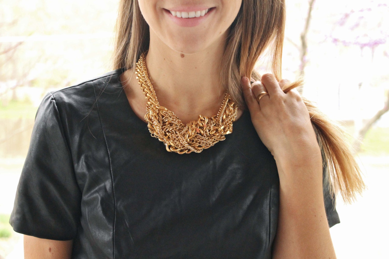 Gold Knot Necklace