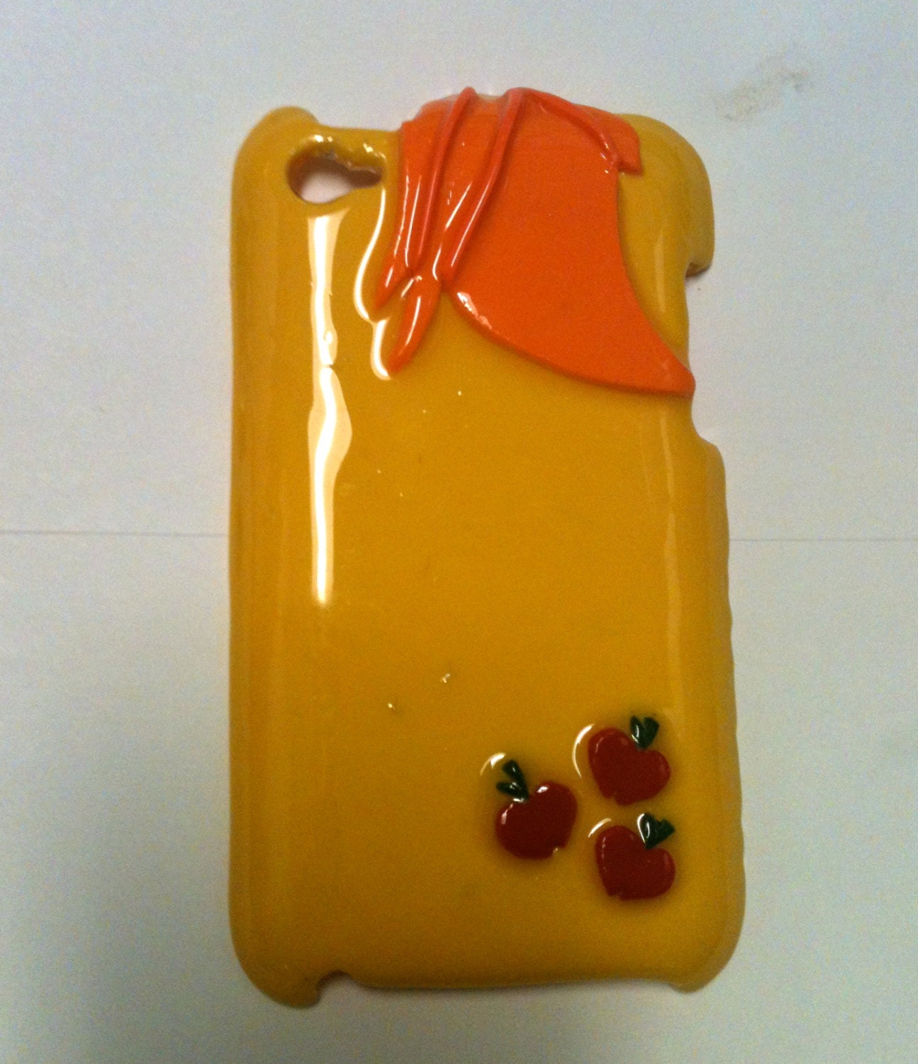 My Little Pony Inspired Applejack iPod Touch iTouch 4 hard cover case