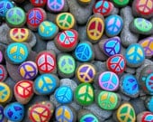 Peace Rock Art Print