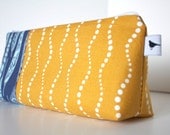 NEW Personalized Cosmetic Makeup Bag - Bike Path - Made to Order