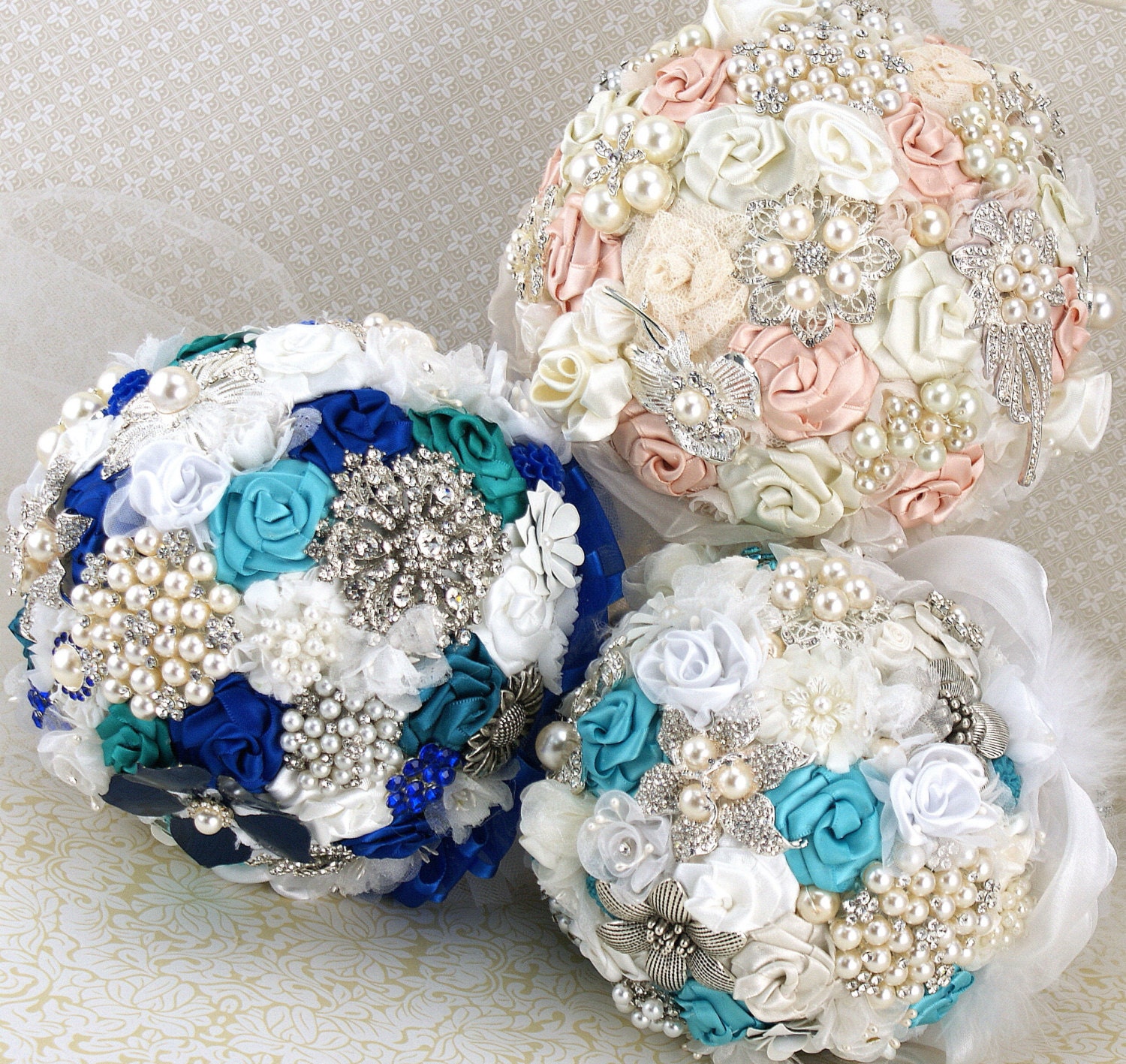 Brooch Bouquet Design Your Own Bridal Jeweled Bouquet