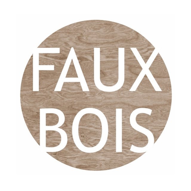 BOGO SALE - Faux Bois Woodgrain Alphabet Typography Home Decor Art Print -  8 x 10 - Circle Print