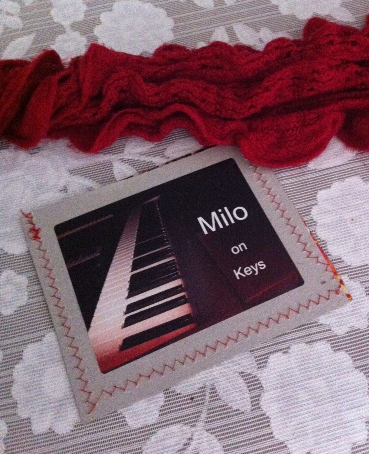 Milo on Keys  - music CD - homemade and recorded by Milo Staley, The Yooper Looper, age 9