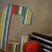 Embellished 8 inch paper mache Letter-Teacher Appreciation Gift-Quick SHIP