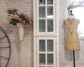 Painted Cottage Chic Shabby Handmade Farmhouse Cabinet CC34