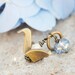 Origami Crane Bouquet Charm - Something Blue - 1000 Cranes - Good Luck Charm - Symbol of Longevity and Good Fortune