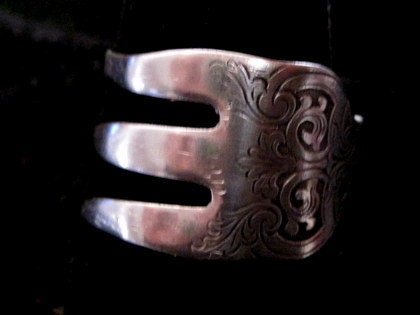 Fork Ring Size 9 1/2 mens ring / women's rings ring unisex