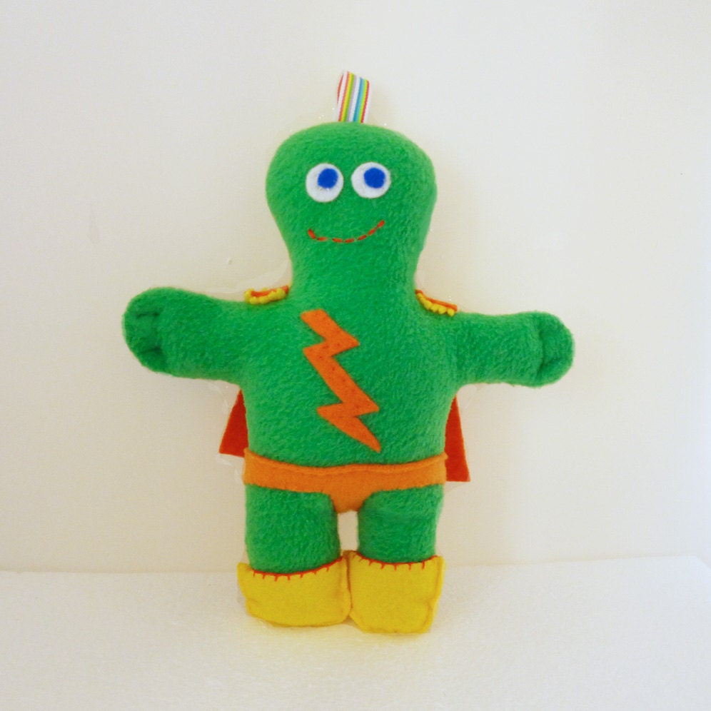 Doll Plush Super Hero Green Stuffed