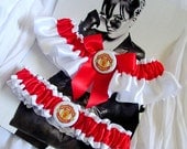 Garters - Bridal garter set - Wedding garter set