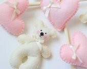 Crib Mobile - Felt Mobile - Baby Mobile - Mobiles - Nursery Mobile - Felt Baby Mobile