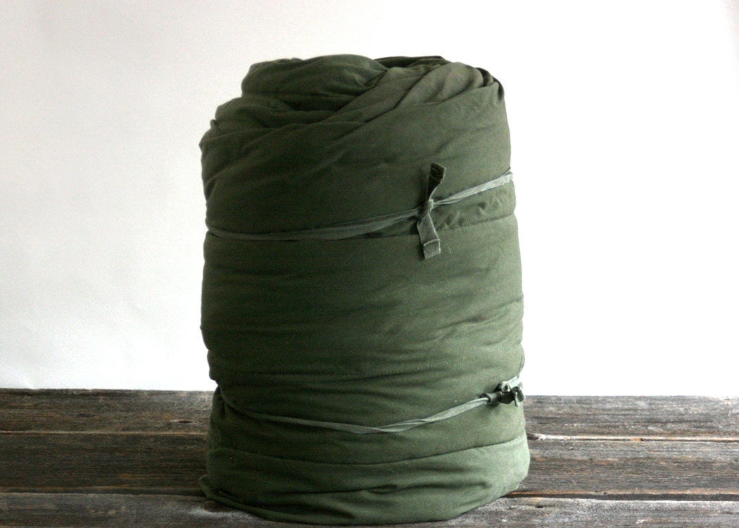 Military Sleeping Bag with Hood