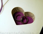 Hollow Book Safe with Heart (LOVE STORIES)