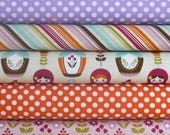 Riley Blake, Carly Griffiths, Little Matryoshka, 1/2 yard bundle
