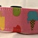 Yum Bright Cotton Candy Pink Ice Cream Dog Collar