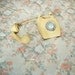 My Heart Skipped a Beat - Still life photography, rotary phone, telephone art, vintage style, pastel decor, peach and gray 8x8 Print