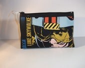 Star Wars   Makeup- Bag--Handmade-  Luke and Logo