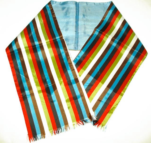 Lot of 5 scarves - 1960s-70s