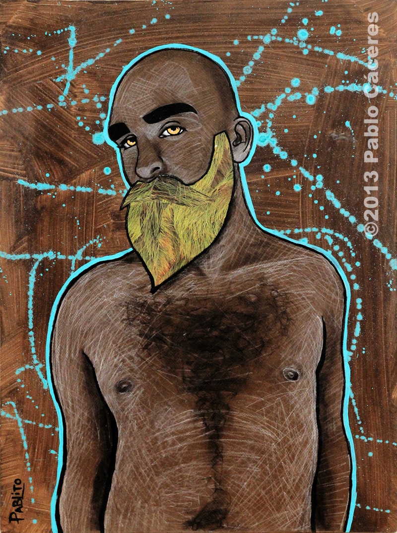 George by Pablo Cáceres (Art Print)