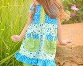Twirl Pocket Tunic - Size 3T Ready to ship