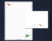 Letter Writing Stationery Set - paper planes