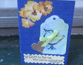 ORIGINAL Handmade Greeting Card - Encouragement