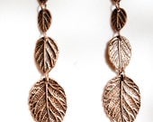 Graduated Copper Leaves