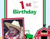 FARM - Printable Party Poster - 11x14