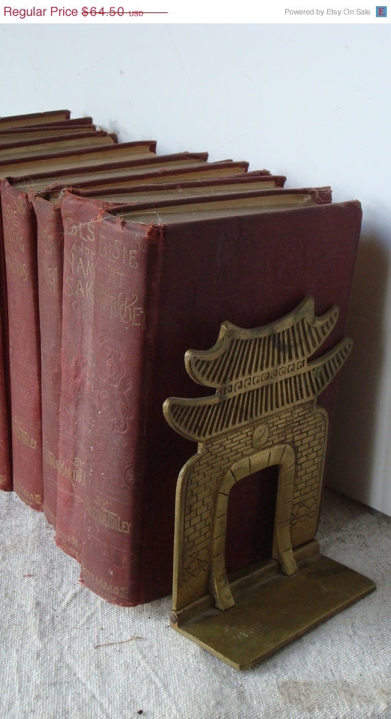 Sale 30% INSTANT Savings antique The  Elsie  books-by Martha Finley  Set of 8