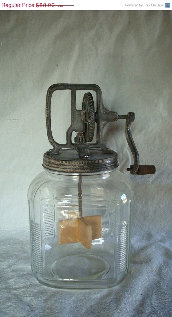 Sale 30% INSTANT Savings Vintage Butter Churn, Primitive,cabin Back to the  Land, Make it yourself.