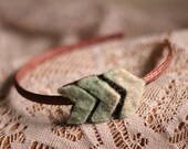 Chevron Felt Headband